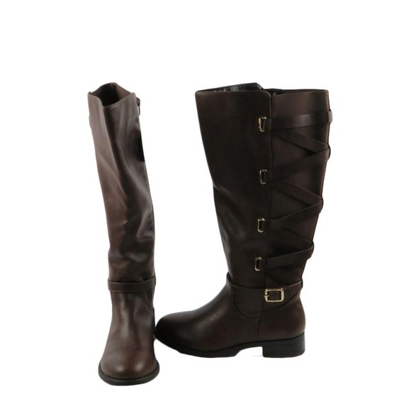 Thalia Sodi Shoes - Women Boots Thalia Sodi Veronika Tall Boots Size‎ 7 Brown